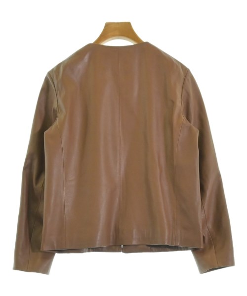 自由区（ジユウク）ライダース 茶 サイズ:32(XXS位) レディース/2200649651030