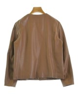自由区（ジユウク）ライダース 茶 サイズ:32(XXS位) レディース/2200649651030