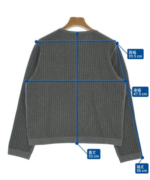 自由区（ジユウク）ニット・セーター グレー サイズ:38(M位) レディース/2200655929031