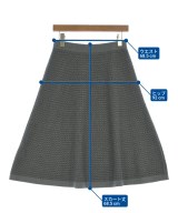 自由区（ジユウク）ロング・マキシ丈スカート グレー サイズ:38(M位) レディース/2200655929048