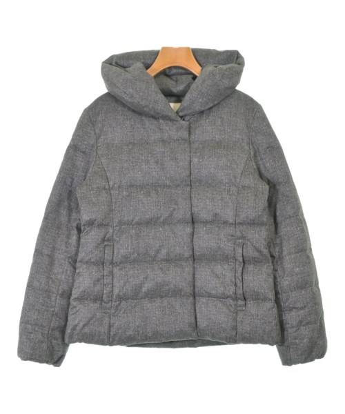 自由区(ジユウク)ダウンジャケット/ダウンベスト 茶 サイズ:38(M位)/2200651486019