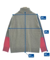 自由区（ジユウク）ニット・セーター グレー サイズ:38(M位) レディース/2200657504069