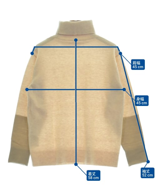 自由区（ジユウク）ニット・セーター ベージュ サイズ:38(M位) レディース/2200657504076