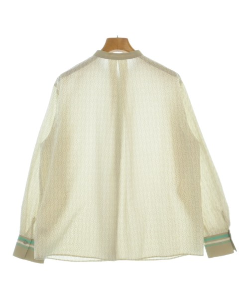 自由区（ジユウク）カジュアルシャツ ベージュ サイズ:38(M位) レディース/2200657504090
