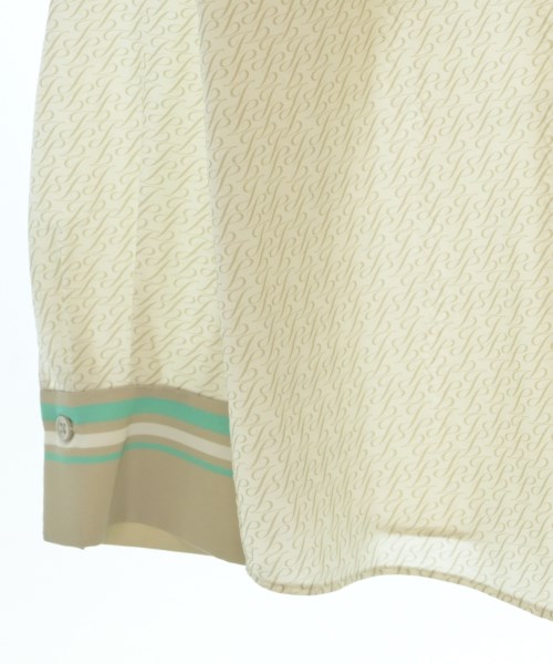 自由区（ジユウク）カジュアルシャツ ベージュ サイズ:38(M位) レディース/2200657504090