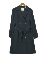 自由区（ジユウク）トレンチコート 紺 サイズ:38(M位) レディース/2200628228017