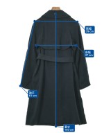 自由区（ジユウク）トレンチコート 紺 サイズ:38(M位) レディース/2200628228017