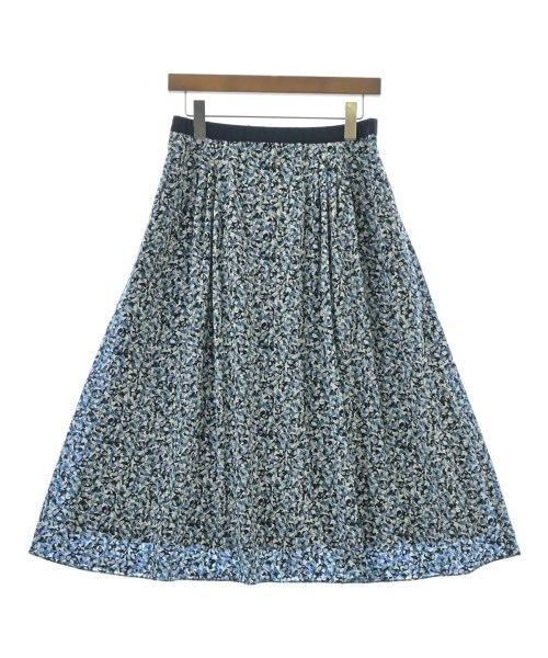 自由区(ジユウク)ロング・マキシ丈スカート 紺 サイズ:38(M位)/2200628228123