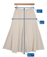 自由区（ジユウク）ロング・マキシ丈スカート ベージュ サイズ:38(M位) レディース/2200628228130