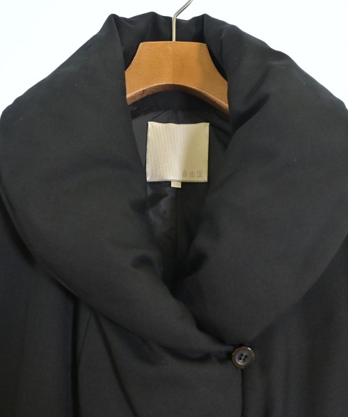 自由区（ジユウク）ダウンジャケット/ダウンベスト 黒 サイズ:38(M位) レディース/2200645600025