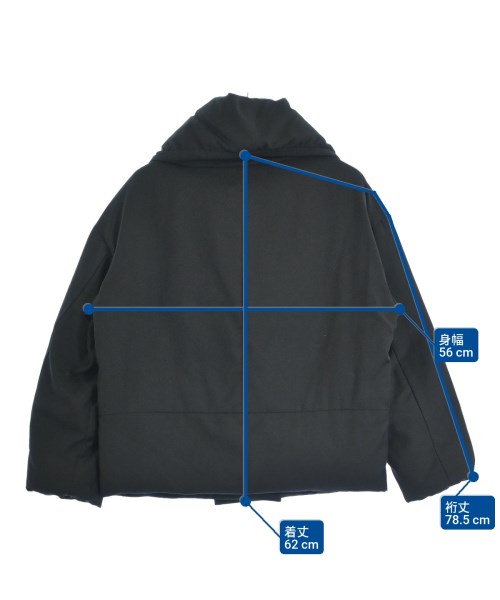 自由区（ジユウク）ダウンジャケット/ダウンベスト 黒 サイズ:38(M位) レディース/2200645600025