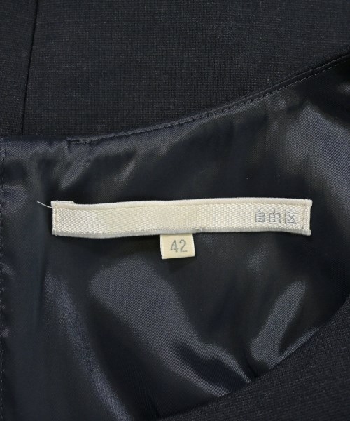 自由区（ジユウク）ワンピース 紺 サイズ:42(L位) レディース/2200648823032