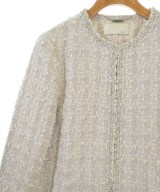 自由区（ジユウク）ノーカラージャケット ベージュ サイズ:36(S位) レディース/2200648800026