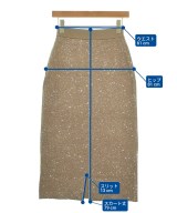 自由区（ジユウク）ロング・マキシ丈スカート ベージュ サイズ:32(XS位) レディース/2200656165254