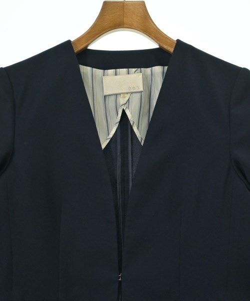 自由区（ジユウク）カジュアルジャケット 紺 サイズ:32(XS位) レディース/2200664413026