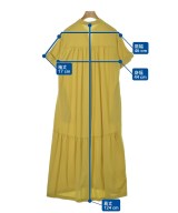 自由区（ジユウク）ワンピース 黄 サイズ:38(M位) レディース/2200734986023