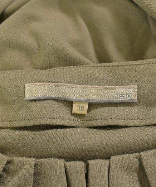 自由区（ジユウク）Tシャツ・カットソー カーキ サイズ:38(M位) レディース/2200725333751