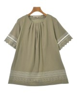 自由区（ジユウク）Tシャツ・カットソー カーキ サイズ:38(M位) レディース/2200725333751