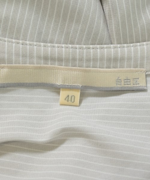 自由区（ジユウク）Tシャツ・カットソー グレー サイズ:40(M位) レディース/2200718143190