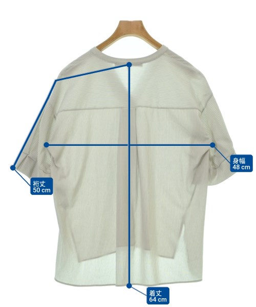 自由区（ジユウク）Tシャツ・カットソー グレー サイズ:40(M位) レディース/2200718143190