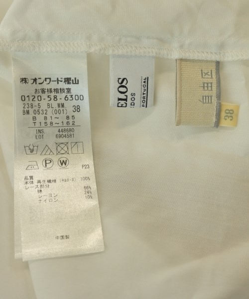 自由区（ジユウク）ブラウス 白 サイズ:38(M位) レディース/2200727170019
