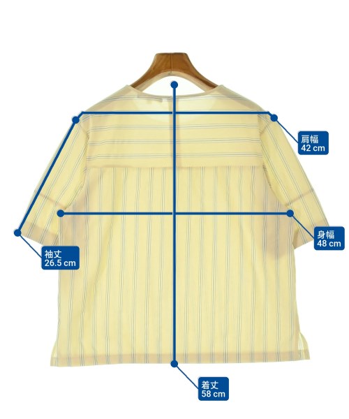 自由区（ジユウク）Tシャツ・カットソー ベージュ サイズ:38(M位) レディース/2200676660173