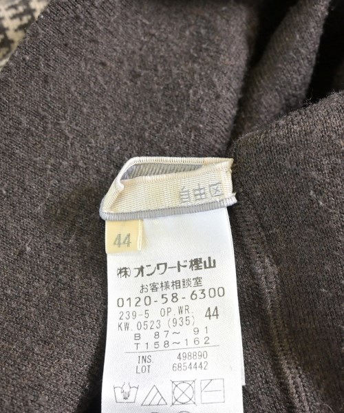 自由区（ジユウク）その他 茶 サイズ:44(L位)/-(L位) レディース/2200687354023