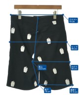 MIKIO SAKABE（ミキオサカベ）ショートパンツ 黒 サイズ:M レディース/2200638229035