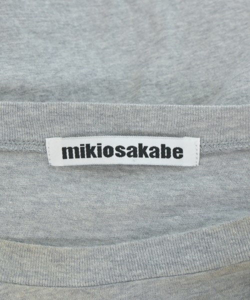 MIKIO SAKABE（ミキオサカベ）Tシャツ・カットソー グレー サイズ:F レディース/2200684939070