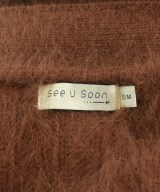 see U soon（シーユースーン）カーディガン 茶 サイズ:S/M レディース/2200627137105