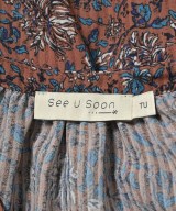 see U soon（シーユースーン）カジュアルシャツ 茶 サイズ:TU(F) レディース/2200650588066