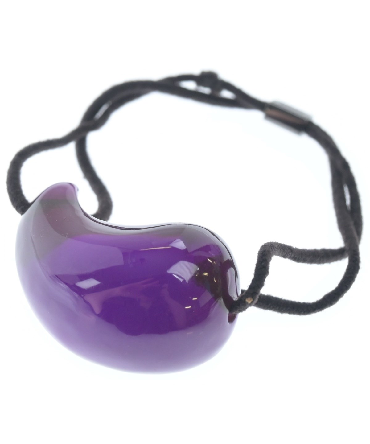 コレットマルーフ　スターオーバル型青紫色ヘアゴム コレットマルーフ スターオーバル型青紫色ヘアゴム コレットマルーフ