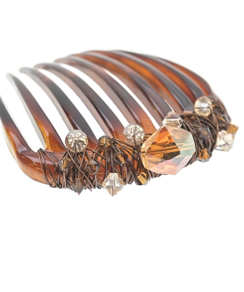 colette malouf（コレットマルーフ）ヘアアクセサリー 茶 サイズ:- レディース/2200671202040