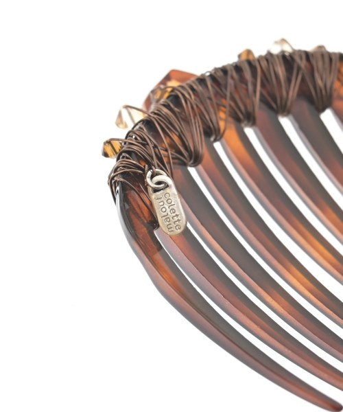 colette malouf（コレットマルーフ）ヘアアクセサリー 茶 サイズ:- レディース/2200671202040