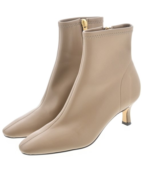 LE TALON(ル　タロン)ブーツ ベージュ サイズ:S(22.5cm位)/2200641207068