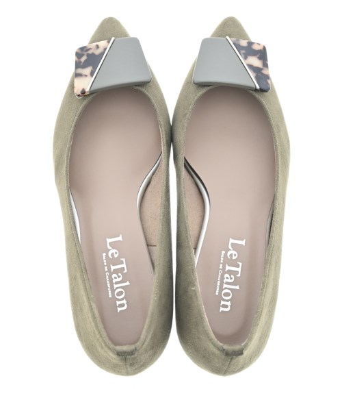 LE TALON（ル　タロン）パンプス カーキ サイズ:22cm レディース/2200629944138