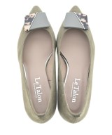 LE TALON（ル　タロン）パンプス カーキ サイズ:22cm レディース/2200629944138