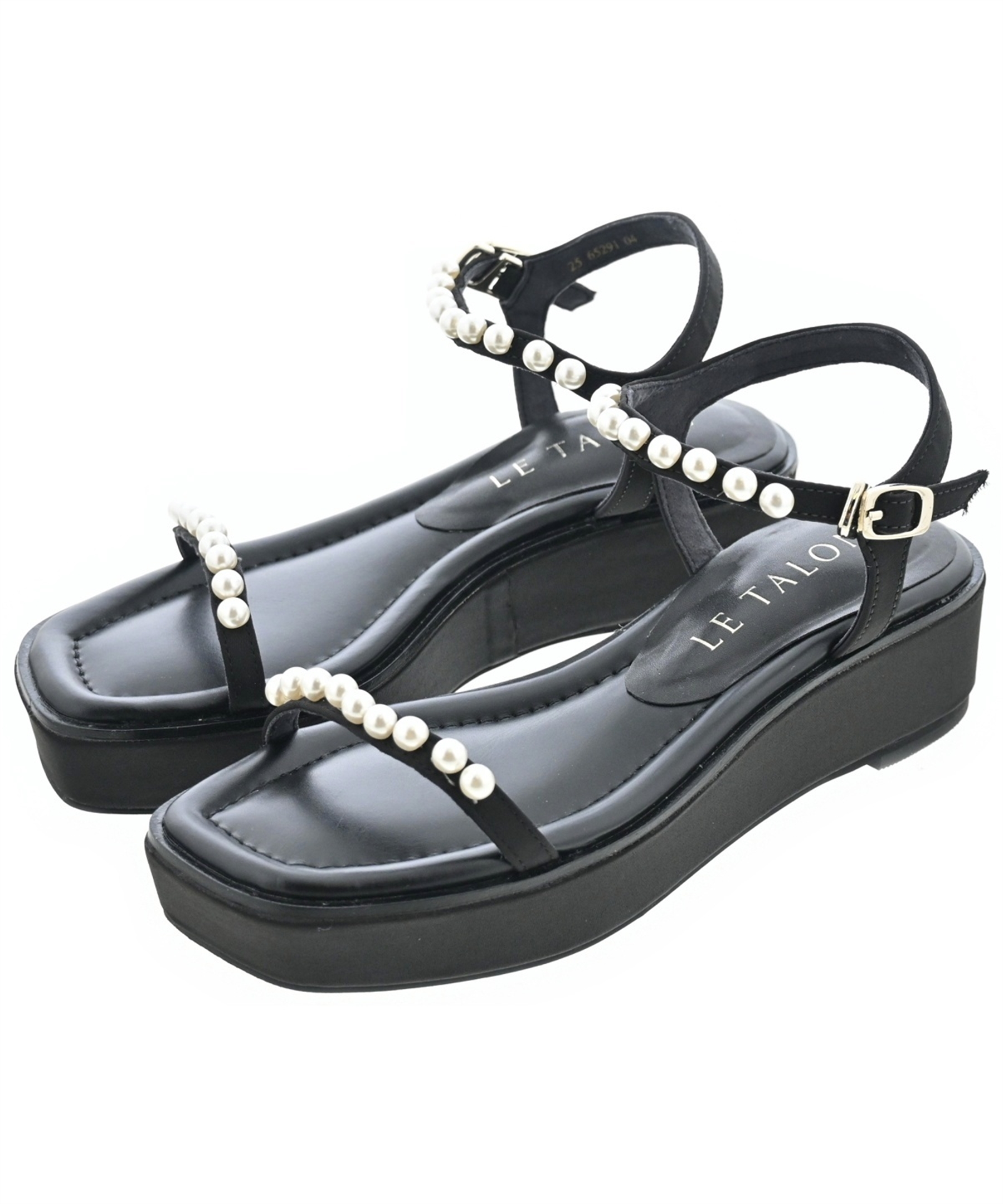 希少　現行完売商品　新品未使用　LE TALON モカ　チュールフリル　サンダル LE TALON（ルタロン）の「《追加予約7》TAEKO HIGASHIHARA×GRISE