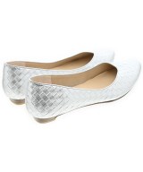 LE TALON（ル　タロン）パンプス シルバー サイズ:EU37 1/2(24cm位) レディース/2200615776125