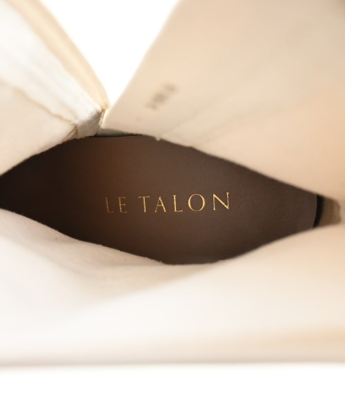 LE TALON（ル　タロン）ブーツ ベージュ サイズ:M(24cm位) レディース/2200606447034