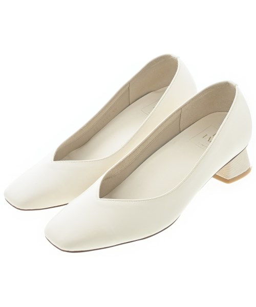 LE TALON(ル　タロン)パンプス 白 サイズ:23.5cm/2200672513107