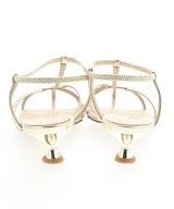 LE TALON（ル　タロン）サンダル ゴールド サイズ:L(24.5cm位) レディース/2200675738033