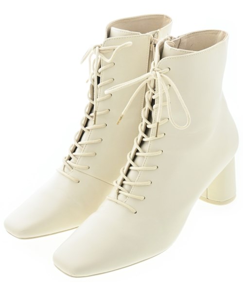 LE TALON(ル　タロン)ブーツ 白 サイズ:-(25.5cm位)/2200671566043