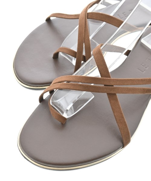 LE TALON（ル　タロン）サンダル 茶 サイズ:L(24.5cm位) レディース/2200671566067