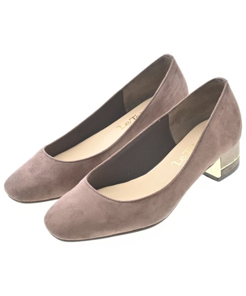 LE TALON(ル　タロン)パンプス 茶 サイズ:22.5cm/2200673547057