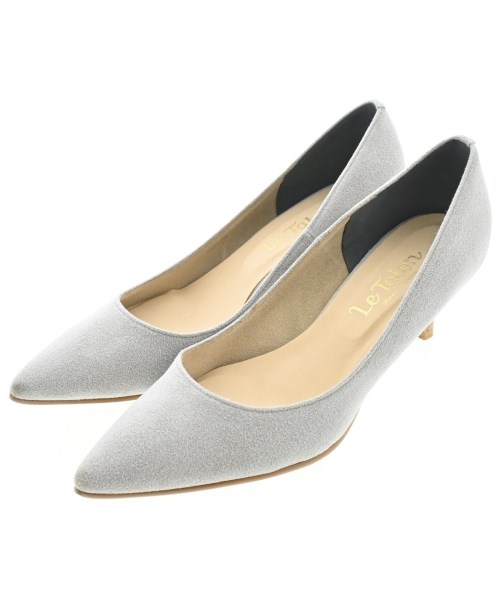 LE TALON(ル　タロン)パンプス グレー サイズ:EU37(23.5cm位)/2200673842183