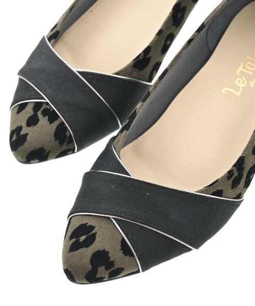 LE TALON（ル　タロン）パンプス カーキ サイズ:22.5cm レディース/2200649627011