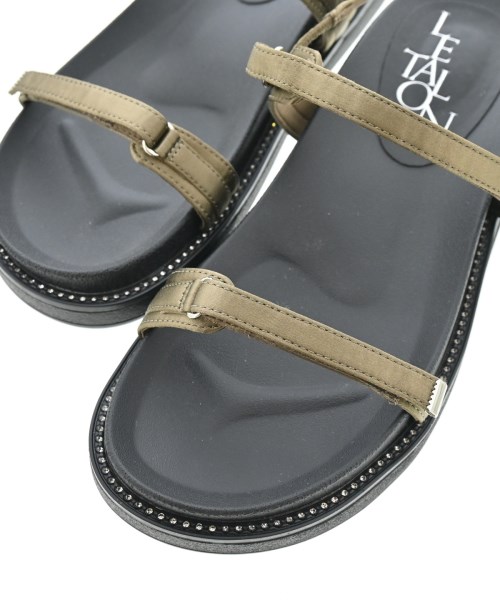 LE TALON（ル　タロン）サンダル 黒 サイズ:M(23.5cm位) レディース/2200650464117