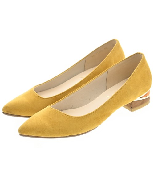 LE TALON(ル　タロン)パンプス 黄 サイズ:23cm/2200655977018