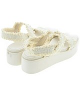 LE TALON（ル　タロン）サンダル 白 サイズ:L(24.5cm位) レディース/2200660677101